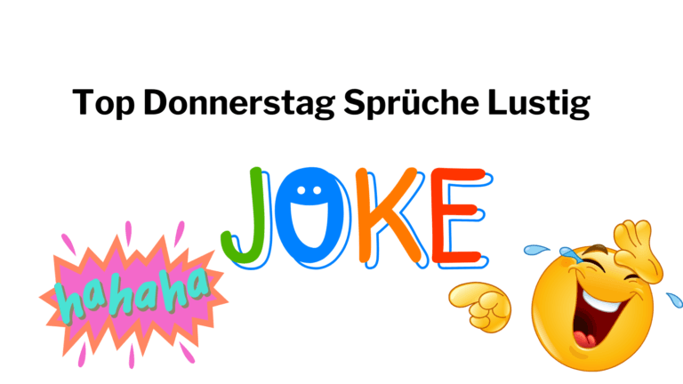 Donnerstag Sprüche Lustig