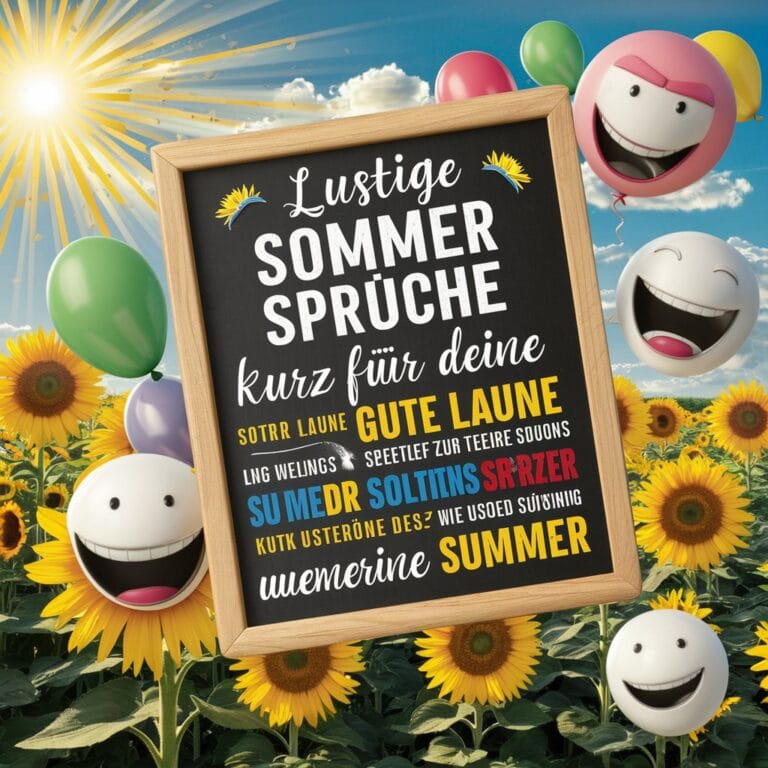 lustige sommer sprüche kurz