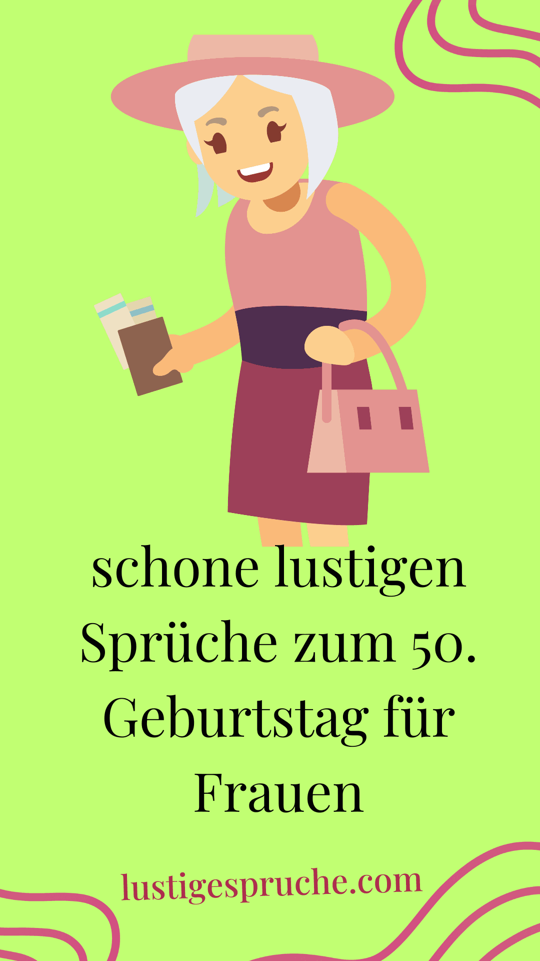 50. Geburtstag Geschenk Für Frauen - Jute Einkaufstasche Mit Persönlichem Spruch