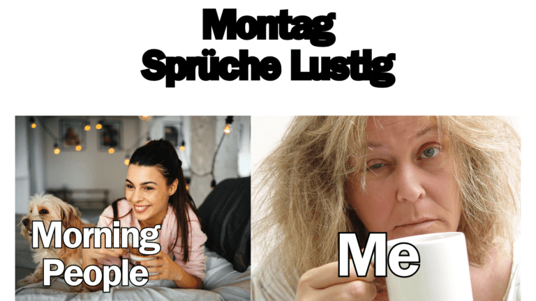 Montag Sprüche Lustig