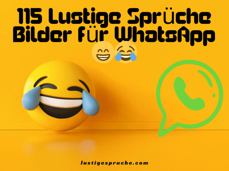 Lustige Sprüche Bilder für WhatsApp