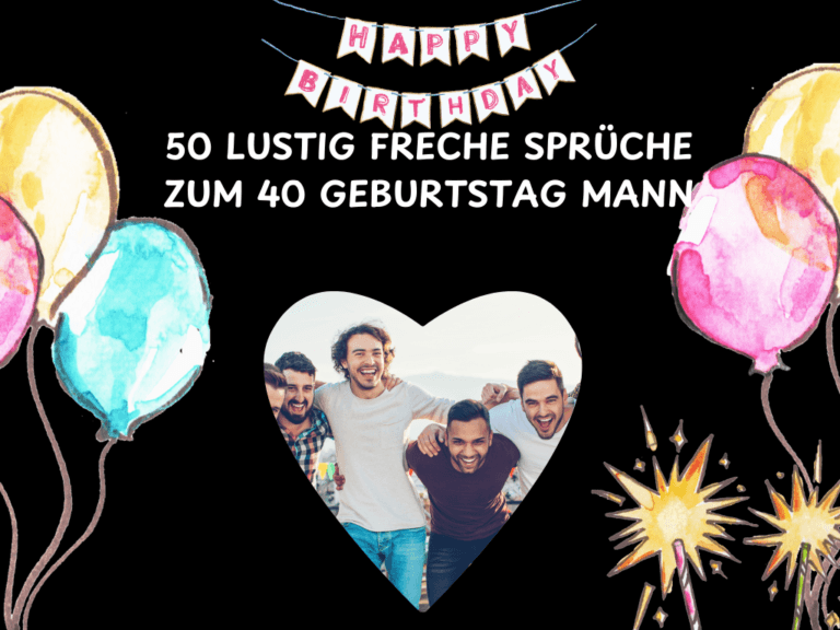 50 lustig freche sprüche zum 40 geburtstag mann