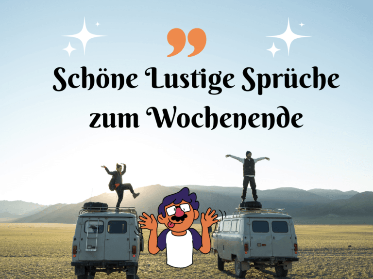 Lustige Sprüche zum Wochenende