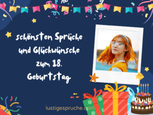 lustige sprüche 18 geburtstag