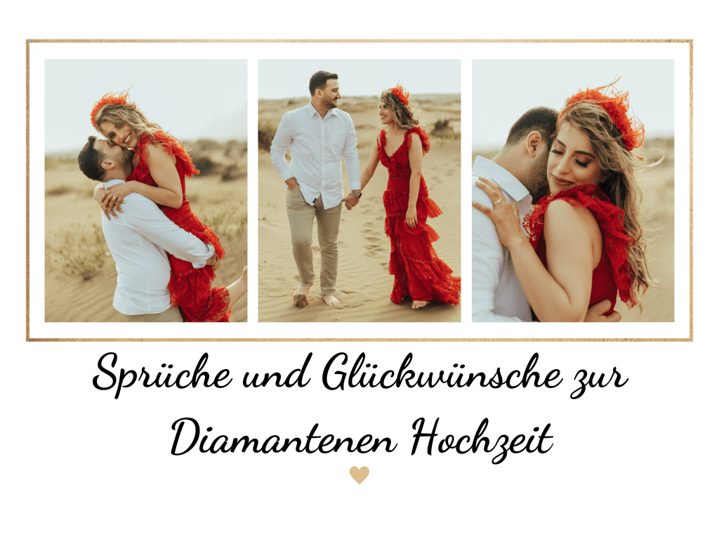 Sprüche und Glückwünsche zur Diamantenen Hochzeit