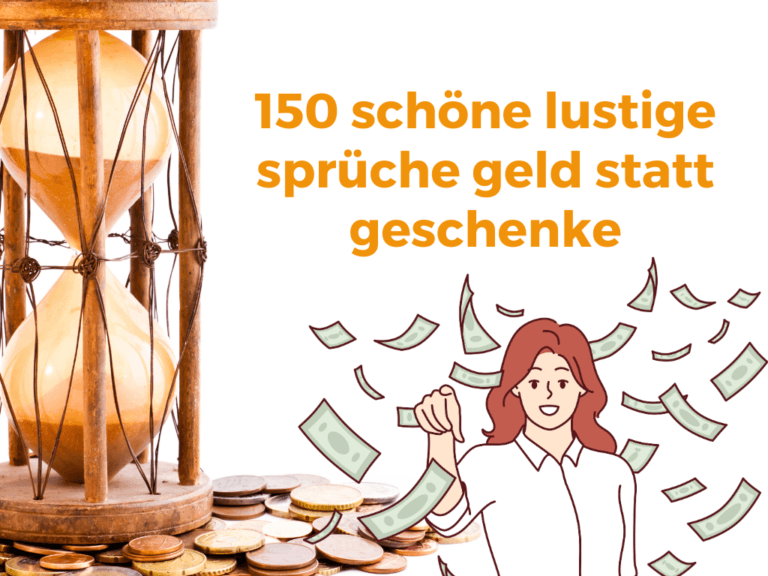 lustige sprüche geld statt geschenke