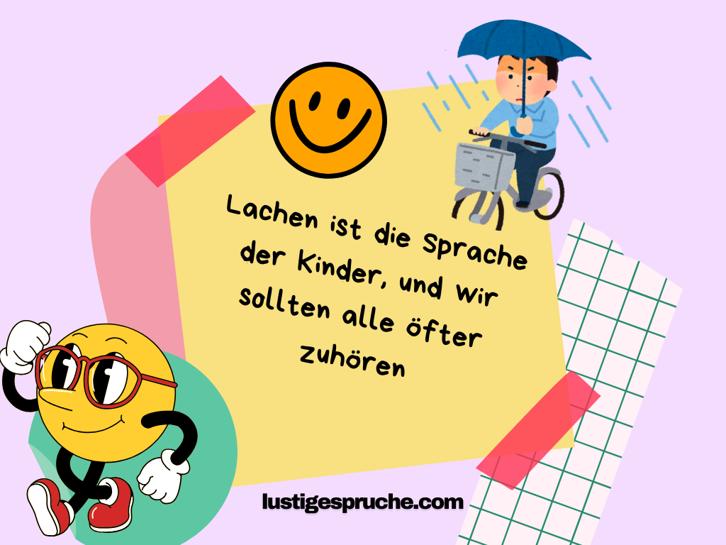 15 Sprüche mit Kindern