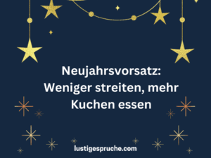 Lustige Silvester Sprüche 