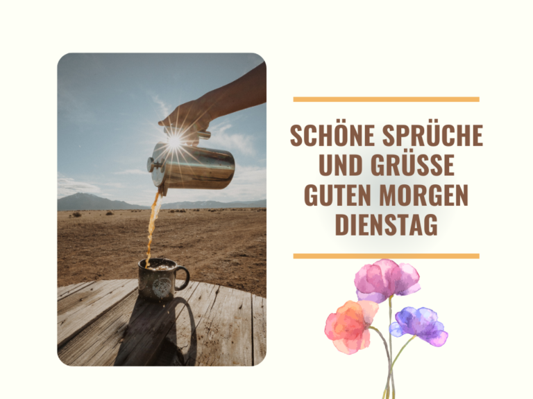 Guten Morgen Dienstag