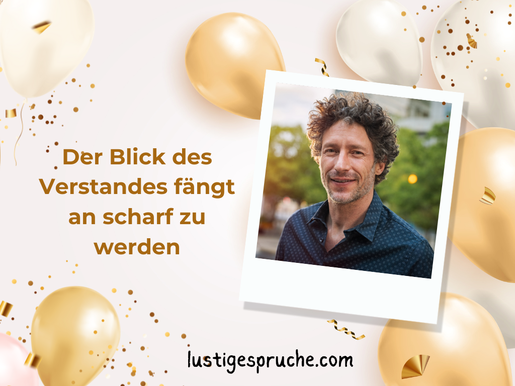 Lustige und freche Sprüche zum 50. Geburtstag für einen Mann