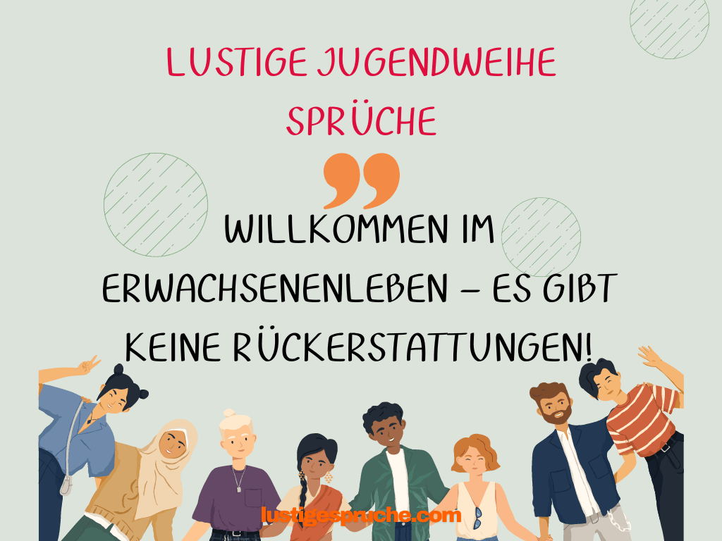 lustige Jugendweihe Sprüche