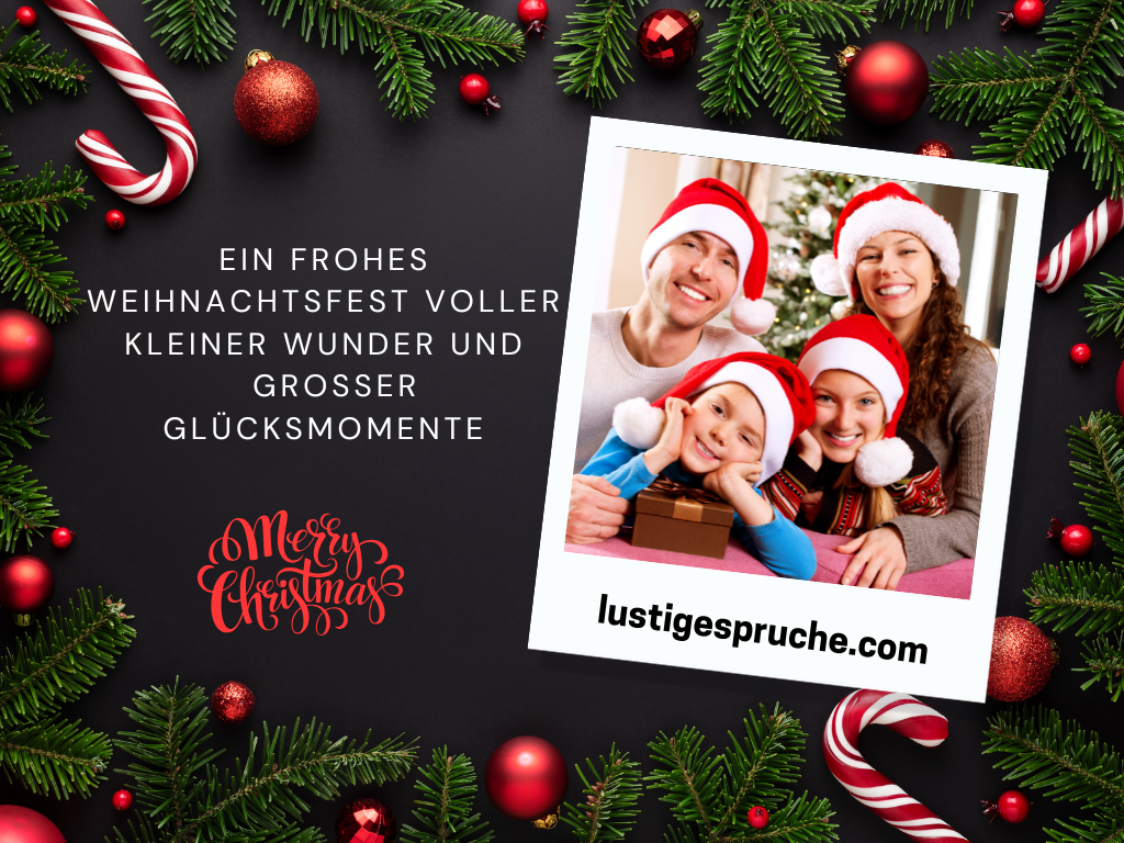 Weihnachtssprüche für Karten