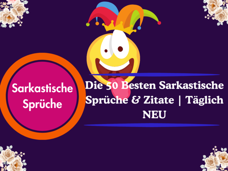 Sarkastische Sprüche