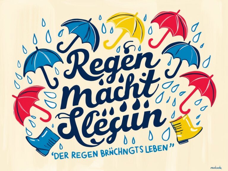 Lustige Regen Bilder Mit Spruch