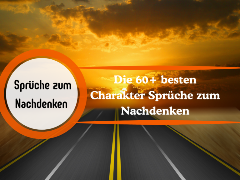 Charakter Sprüche zum Nachdenken