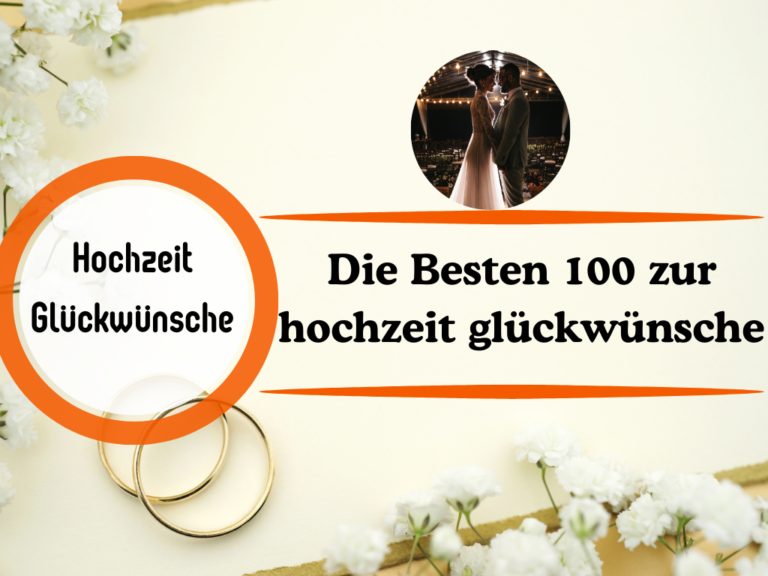 Zur Hochzeit Glückwünsche