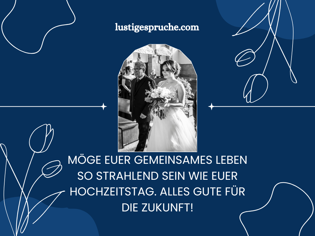 Glückwünsche für Hochzeit