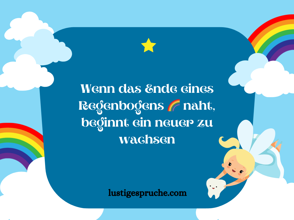 Regenbogen Sprüche