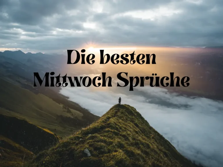 Mittwoch Sprüche