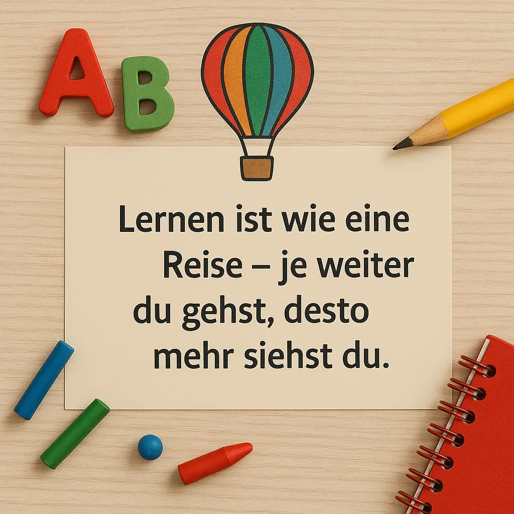 Glückwünsche zur Einschulung