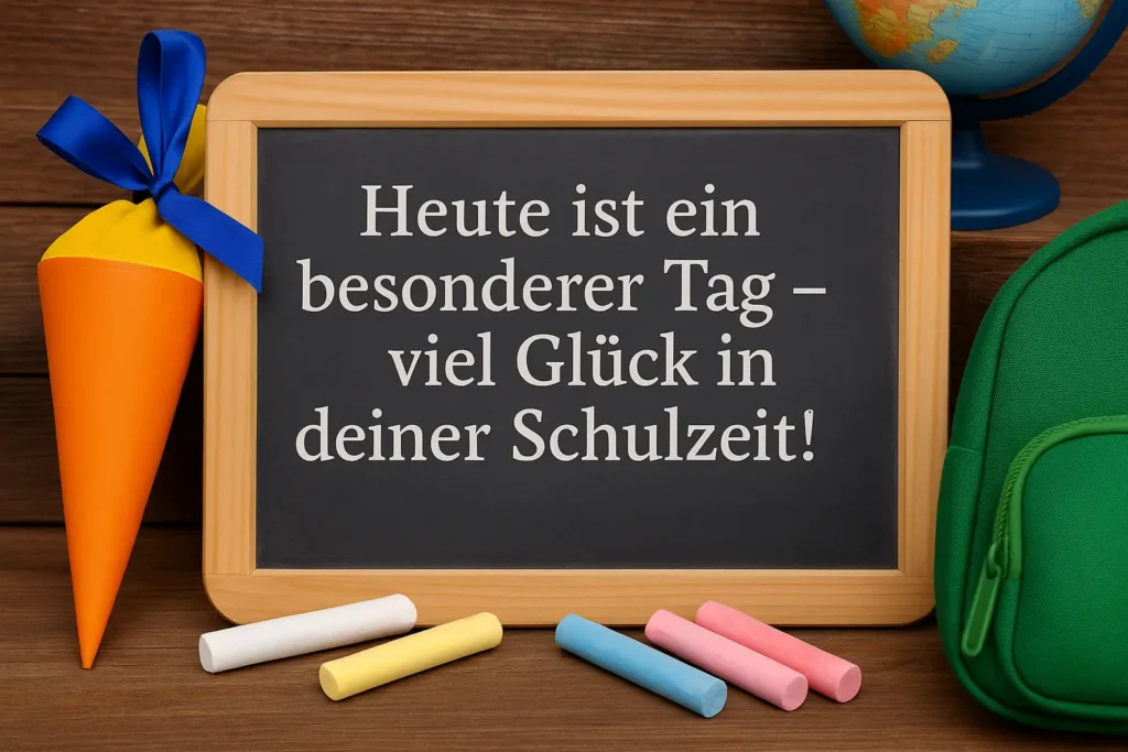 Spruch für die Einschulung