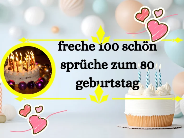 schön sprüche zum 80 geburtstag