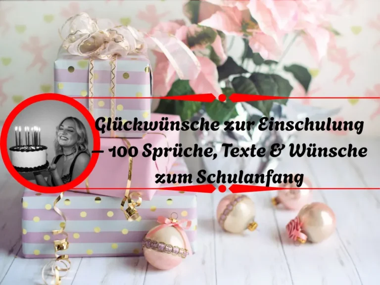 Glückwünsche zur Einschulung