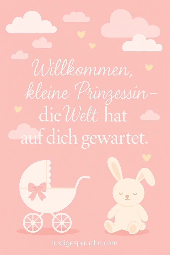 Glückwünsche zur Geburt