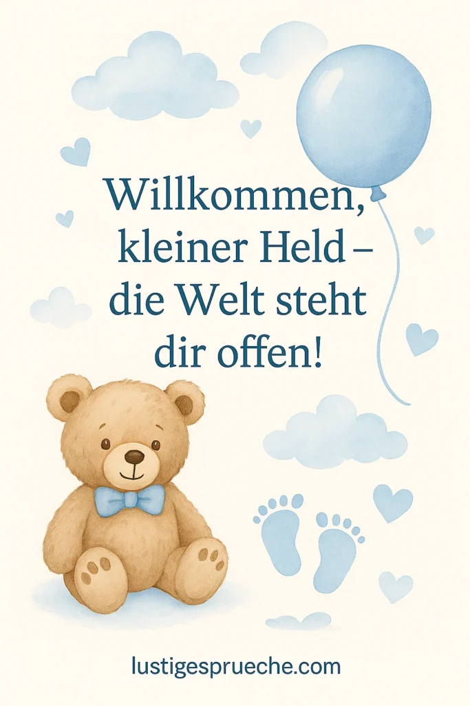 Glückwünsche zur Geburt