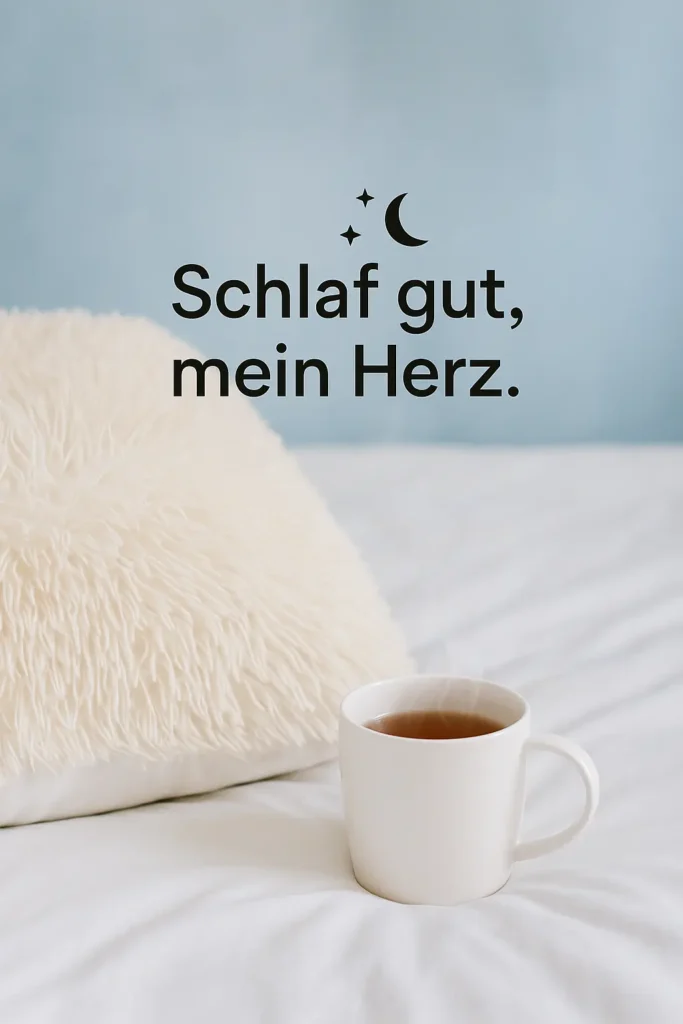Gute Nacht Sprüche für einen lieben Menschen 