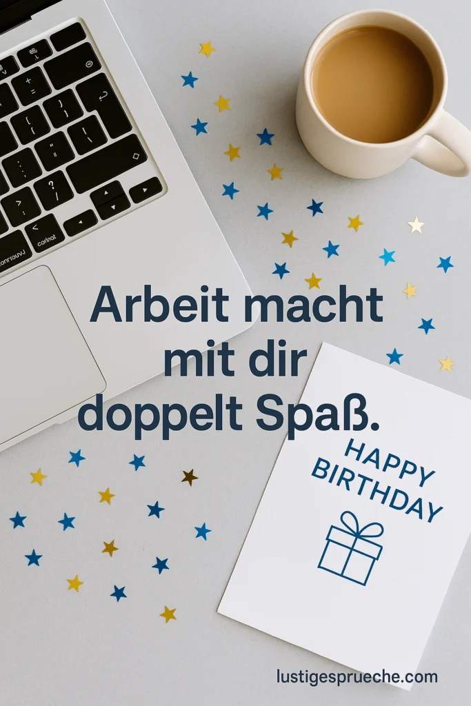 Persönliche Glückwünsche zum Geburtstag