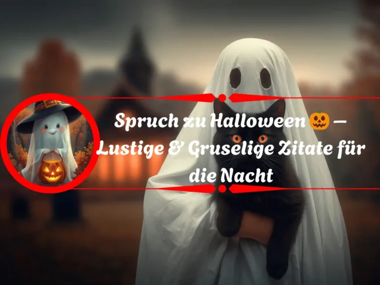 Spruch zu Halloween