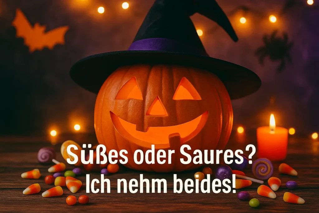 Süße Halloween Sprüche kurz für Kinder
