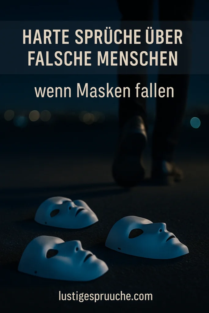 Hart Sprüche über falsche Menschen