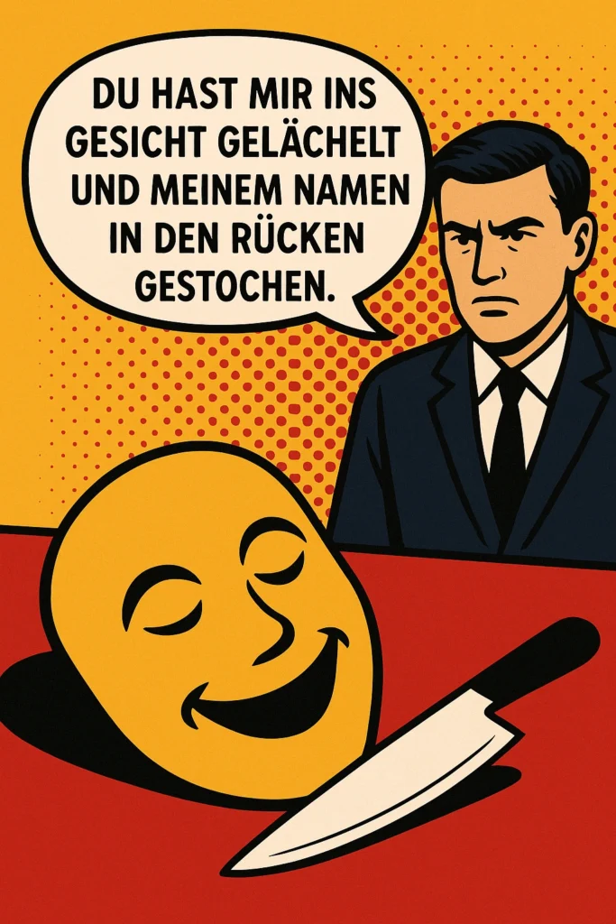 Enttäuscht hinterhältig falsche Menschen Sprüche