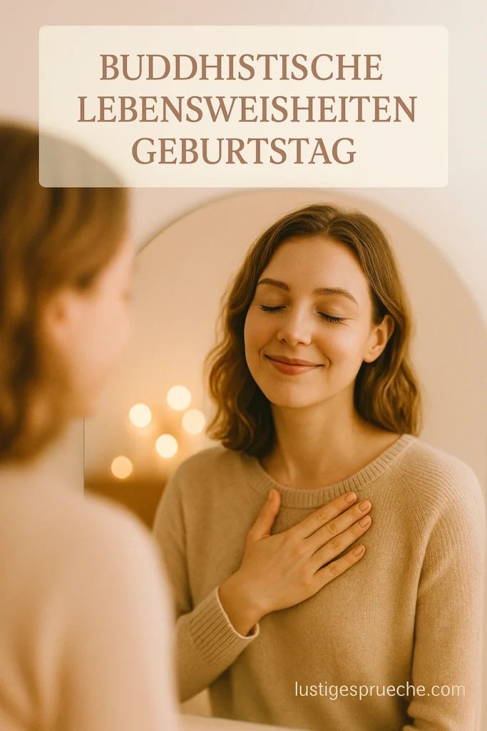 Buddhistische Lebensweisheiten Geburtstag