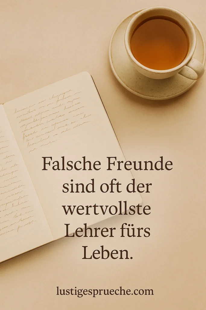 Sprüche falsche Freunde