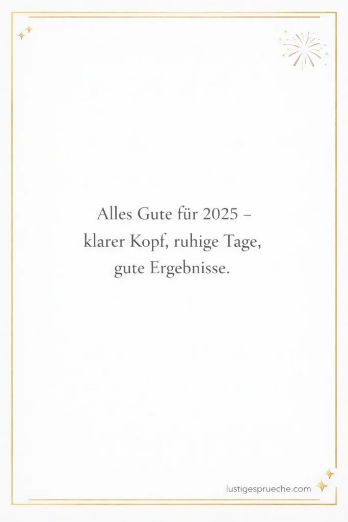 Guten Rutsch ins neue Jahr 2025 Bilder lustig