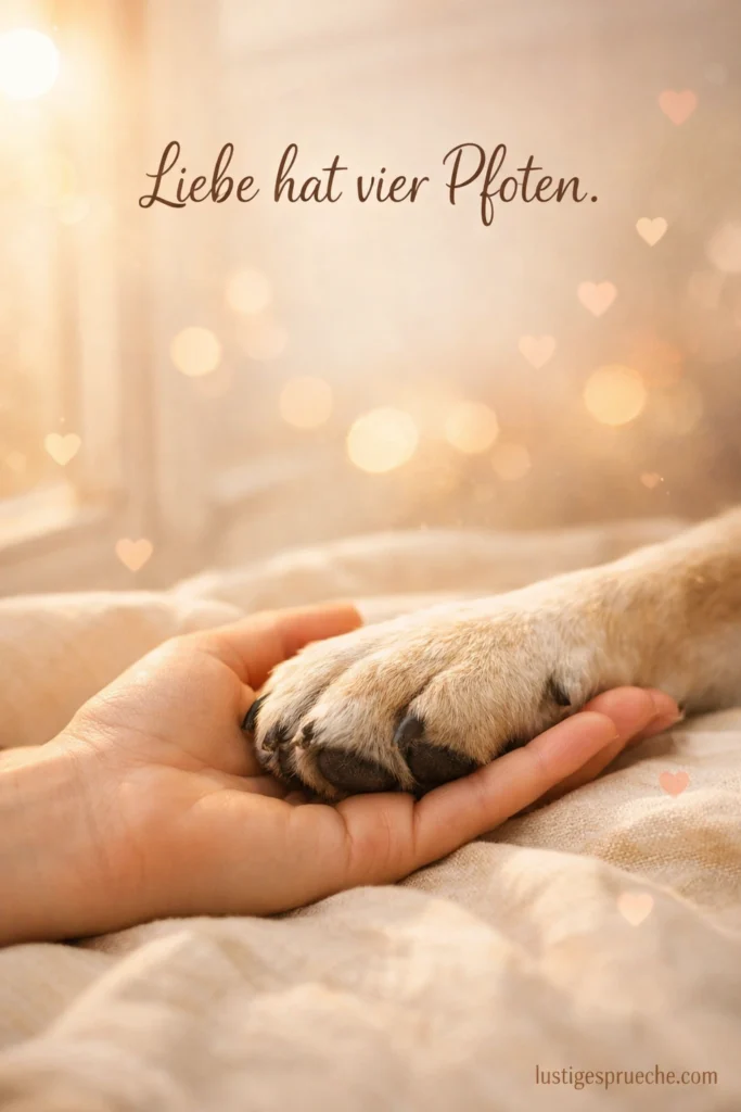 Hunde Sprüche Liebe