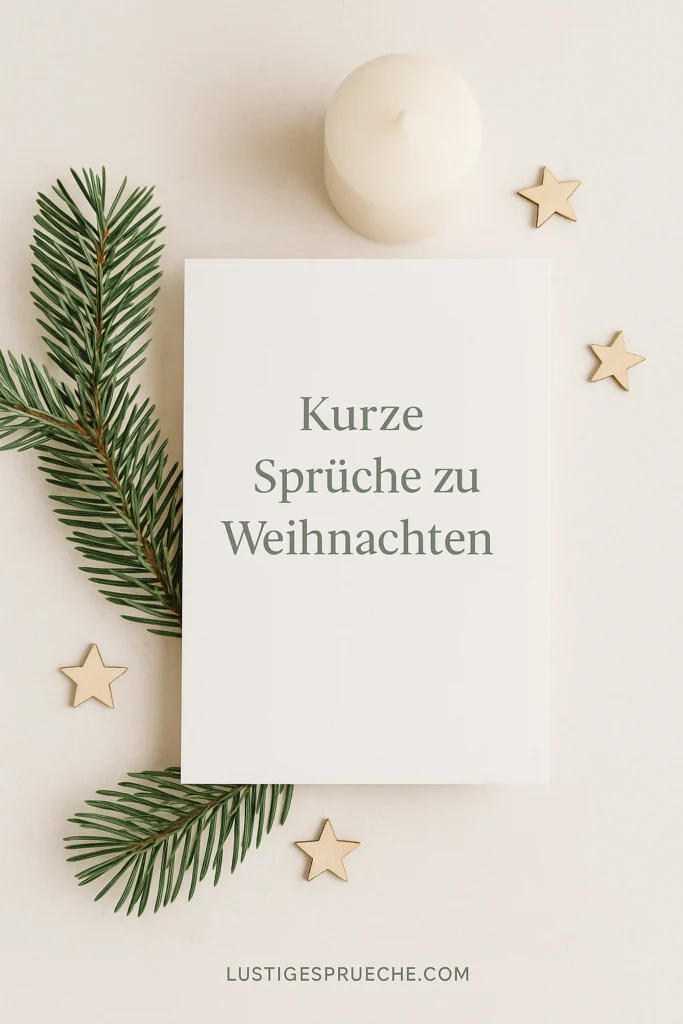 Sprüche zu Weihnachten