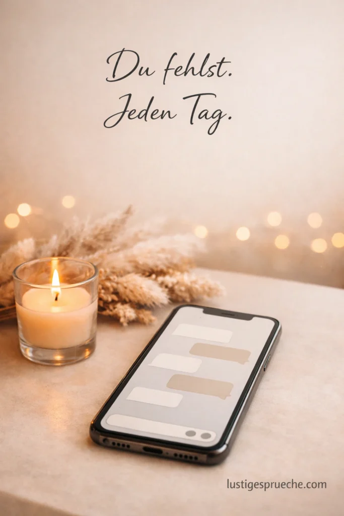 Sprüche zum Gedenken an einen lieben Menschen