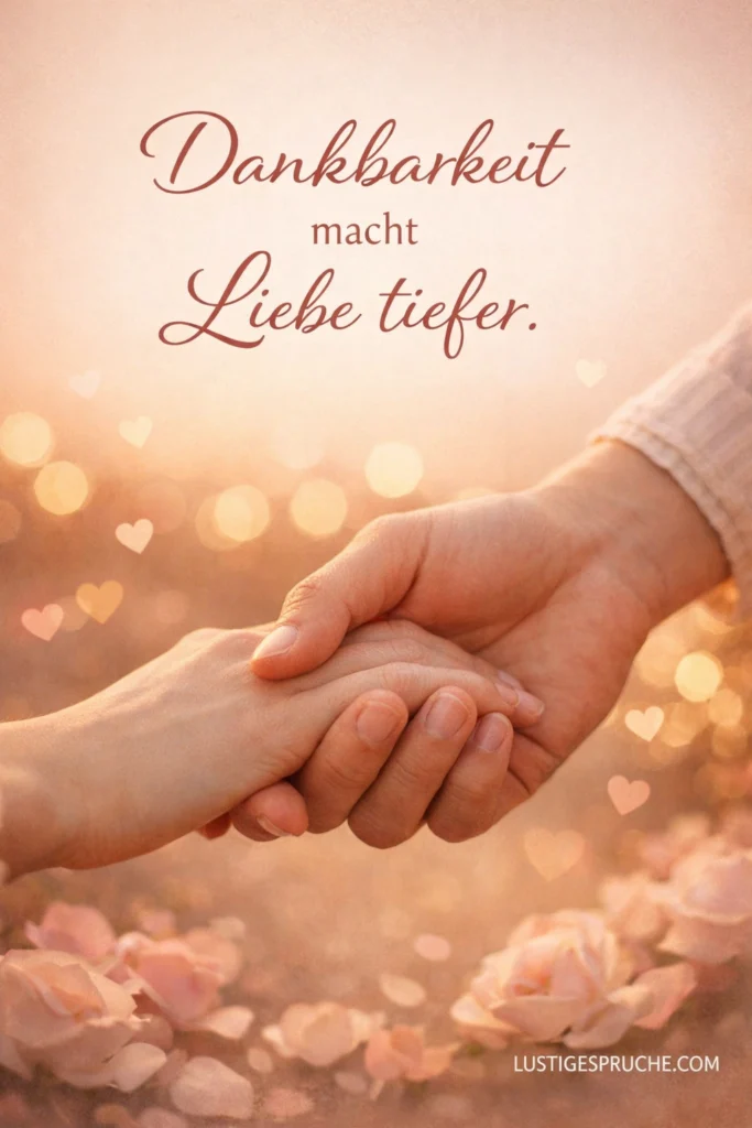 Sprüche über Dankbarkeit