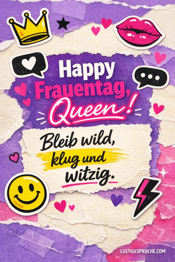 WhatsApp Frauentag Sprüche lustig