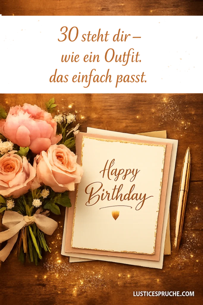 Frech lustige Sprüche zum 30 Geburtstag Frau