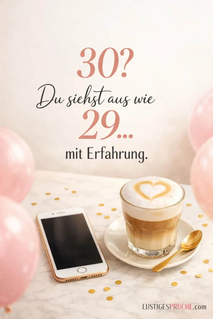 Frech lustige Sprüche zum 30 Geburtstag Frau