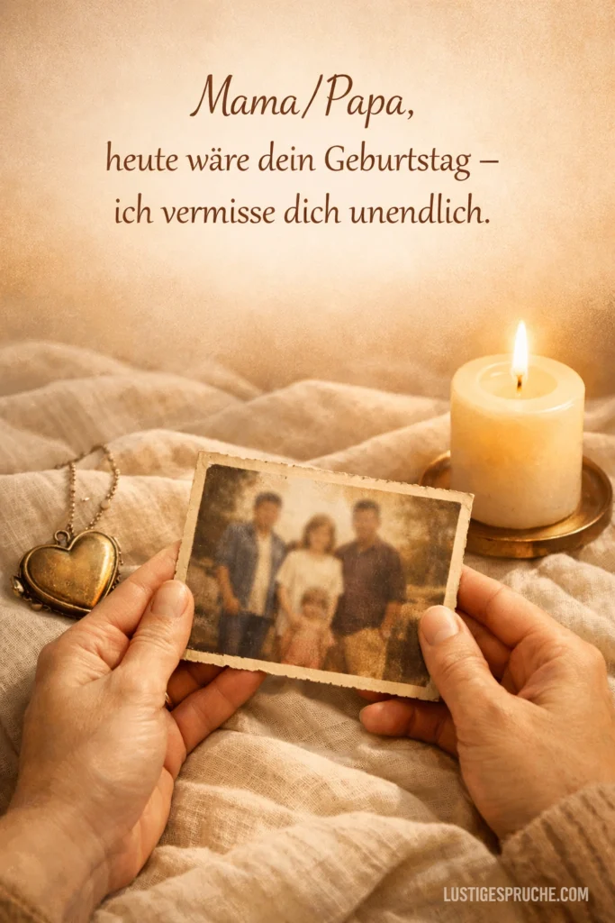 Verstorbene Heute wäre dein Geburtstag Geburtstagsgrüße in den Himmel Deutsch