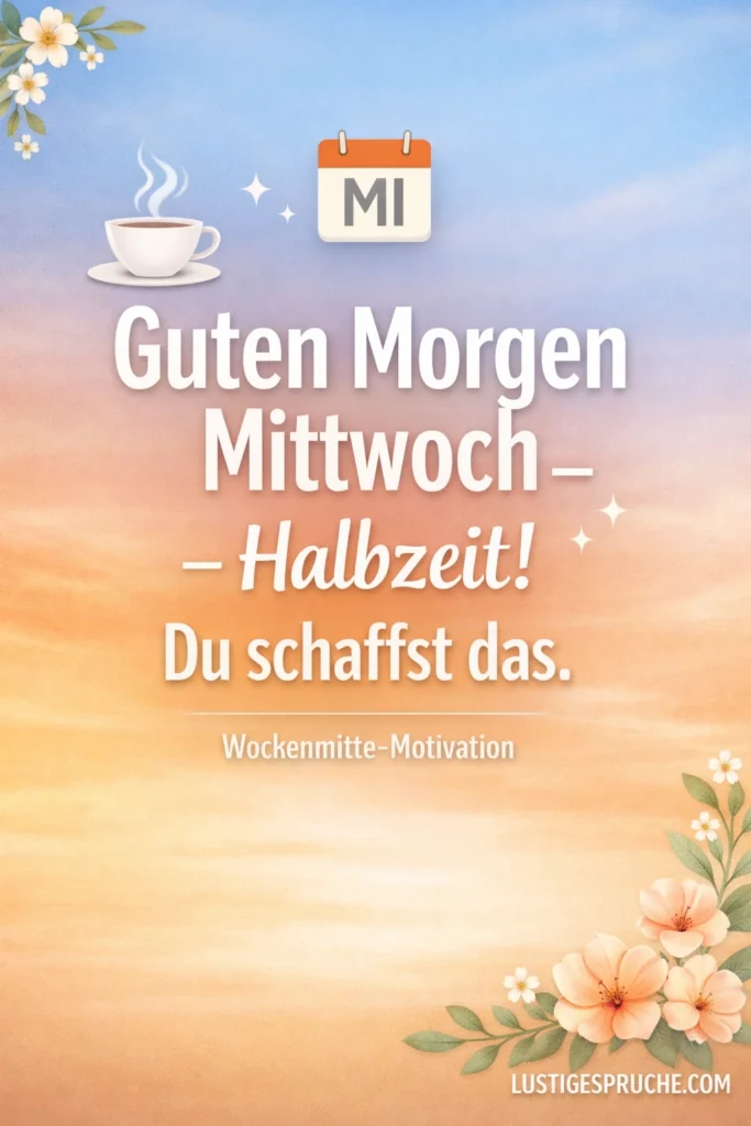 Guten Morgen Mittwoch