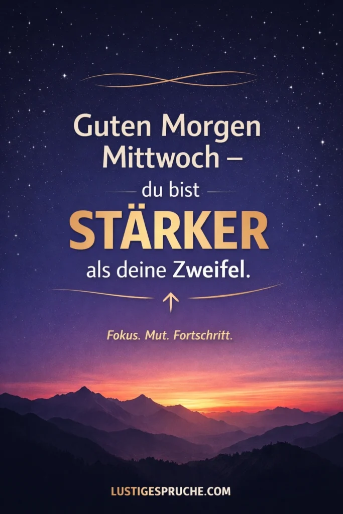 Guten Morgen Mittwoch