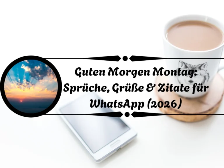 Guten Morgen Montag