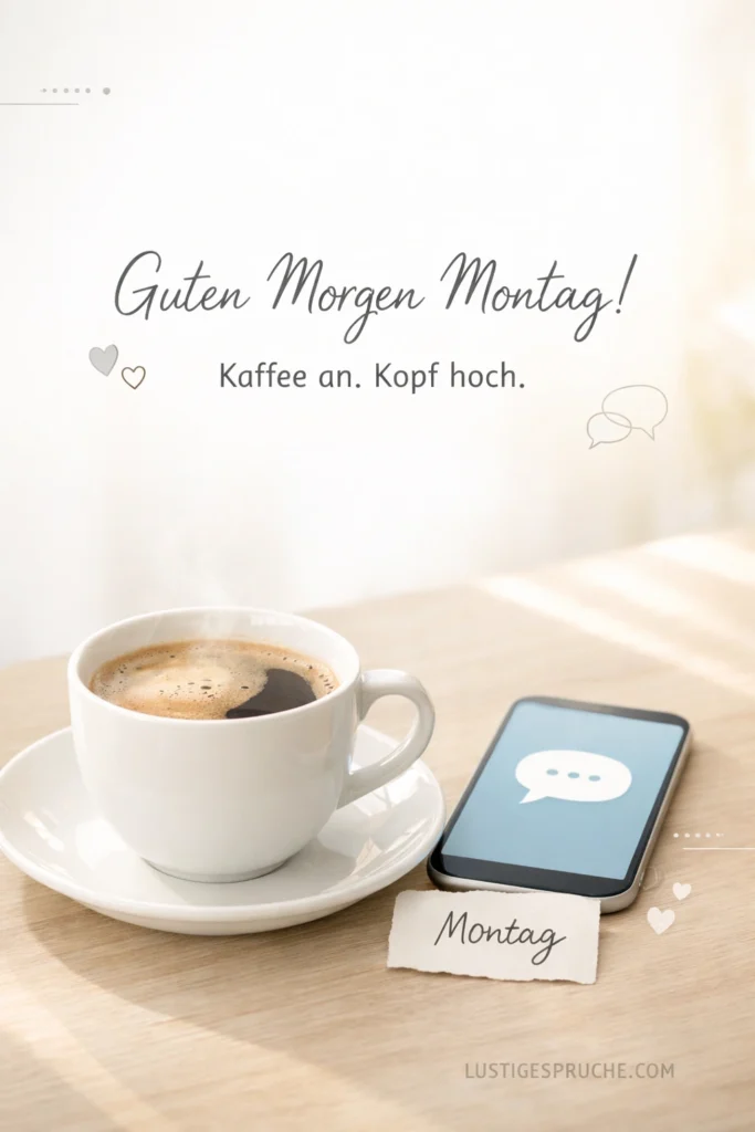 Guten Morgen Montag